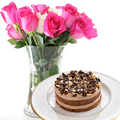 Christmas Flower with Cake Delivery Japan