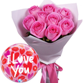 Flower with Balloon Delivery Japan
