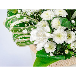 Funeral Flower Japan – Mums Arrangement