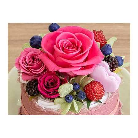 Petit Gateau Preserved Flower | Japanese Floral Arrangements